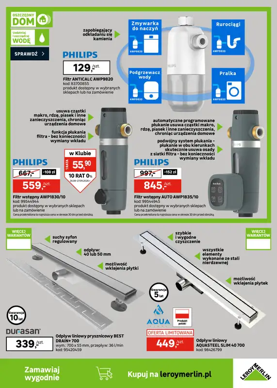 Leroy Merlin - gazetka promocyjna Katalog Hity dla fachowców od środy 26.08 do niedzieli 27.09 - strona 17