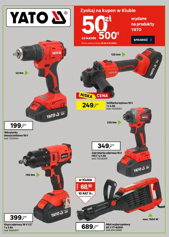 Leroy Merlin - gazetka promocyjna Katalog Hity dla fachowców od środy 26.08 do niedzieli 27.09 - strona 2