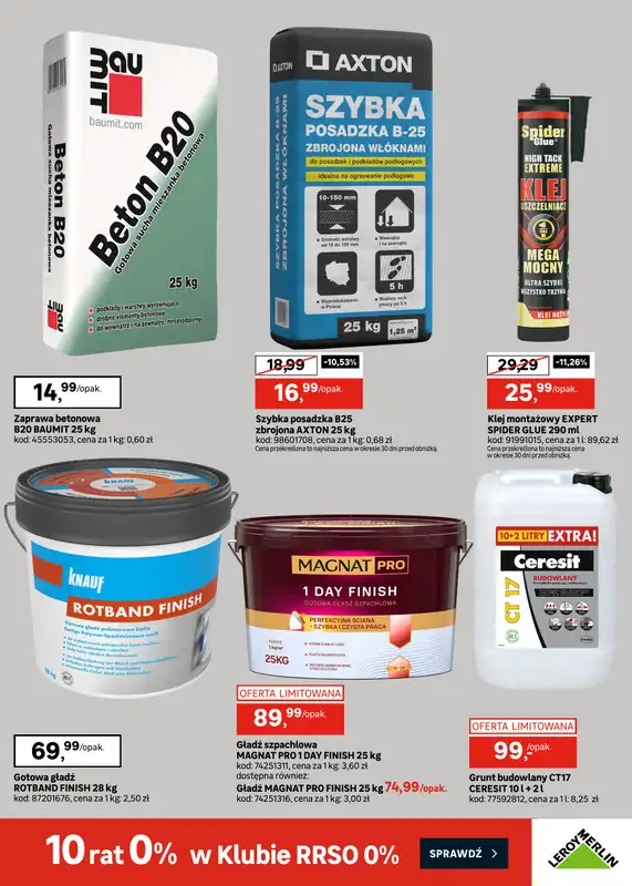 Leroy Merlin - gazetka promocyjna Katalog Hity dla fachowców od środy 26.08 do niedzieli 27.09 - strona 33