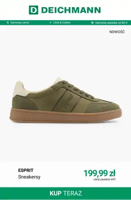 Deichmann - gazetka promocyjna Sneakersy damskie od środy 26.08  - strona 9