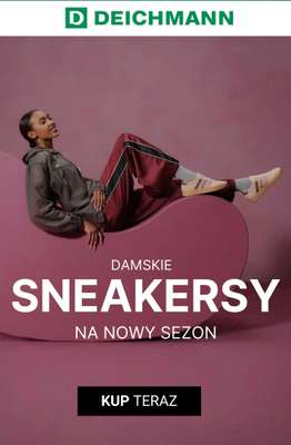 Deichmann - gazetka promocyjna Sneakersy damskie od środy 26.08 