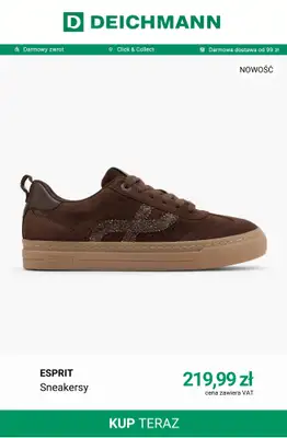 Deichmann - gazetka promocyjna Sneakersy damskie od środy 26.08  - strona 4