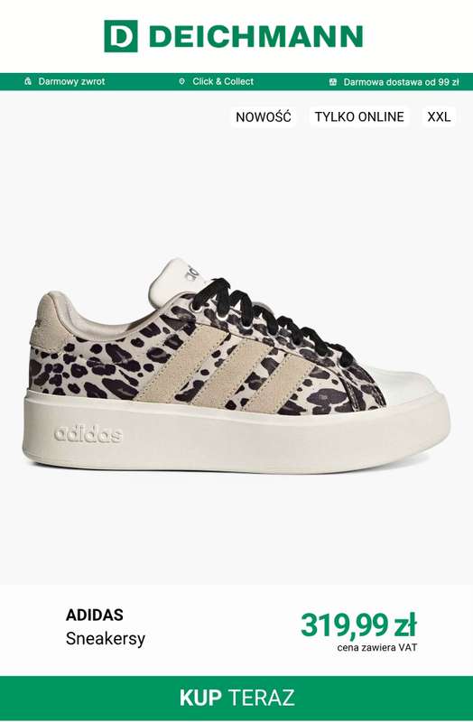 Deichmann - gazetka promocyjna Sneakersy damskie od środy 26.08  - strona 3