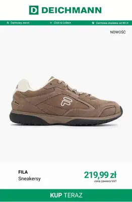 Deichmann - gazetka promocyjna Sneakersy damskie od środy 26.08  - strona 6