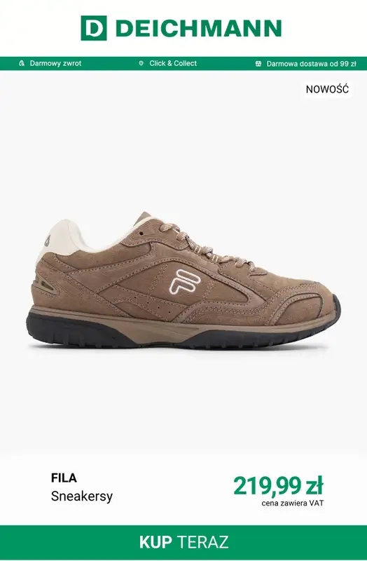 Deichmann - gazetka promocyjna Sneakersy damskie od środy 26.08  - strona 6