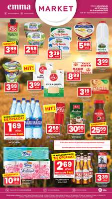 emma MARKET - gazetka promocyjna Oferta spożywcza Emma Market od czwartku 27.08 do środy 02.09