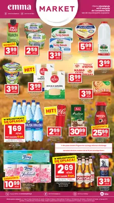 emma MARKET - gazetka promocyjna Oferta spożywcza Emma Market od czwartku 27.08 do środy 02.09