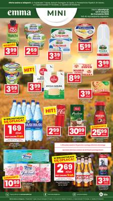 emma MARKET - gazetka promocyjna Oferta spożywcza Emma Mini od czwartku 27.08 do środy 02.09