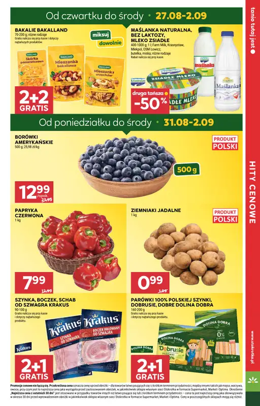 Stokrotka - gazetka promocyjna Gazetka Supermarket od czwartku 27.08 do środy 02.09 - strona 7