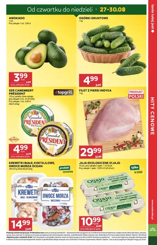 Stokrotka - gazetka promocyjna Gazetka Supermarket od czwartku 27.08 do środy 02.09 - strona 5