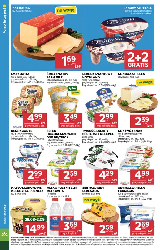 Stokrotka - gazetka promocyjna Gazetka Supermarket od czwartku 27.08 do środy 02.09 - strona 18