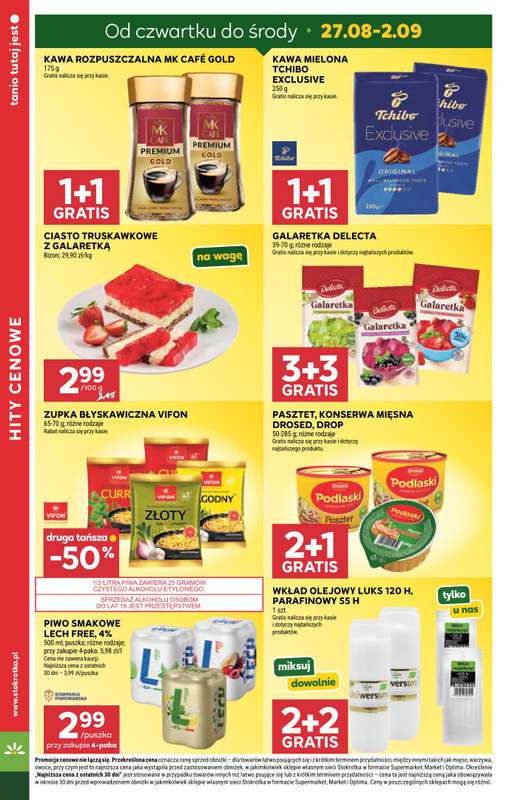 Stokrotka - gazetka promocyjna Gazetka Supermarket od czwartku 27.08 do środy 02.09 - strona 6