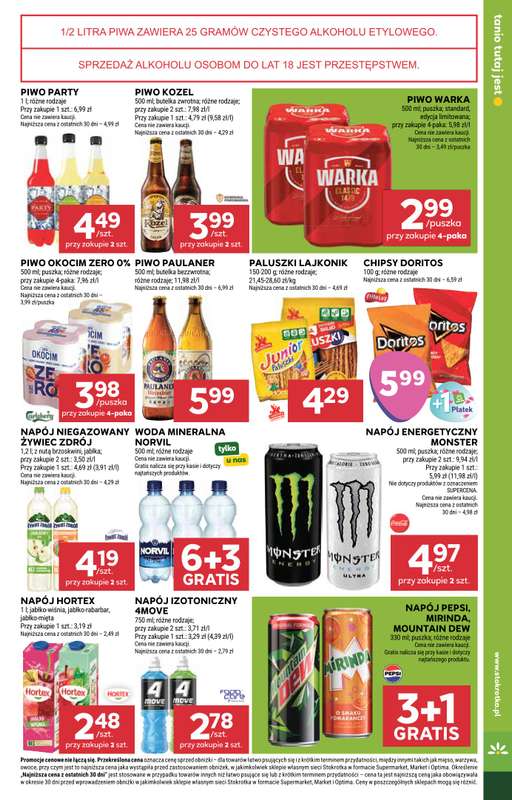 Stokrotka - gazetka promocyjna Gazetka Supermarket od czwartku 27.08 do środy 02.09 - strona 35