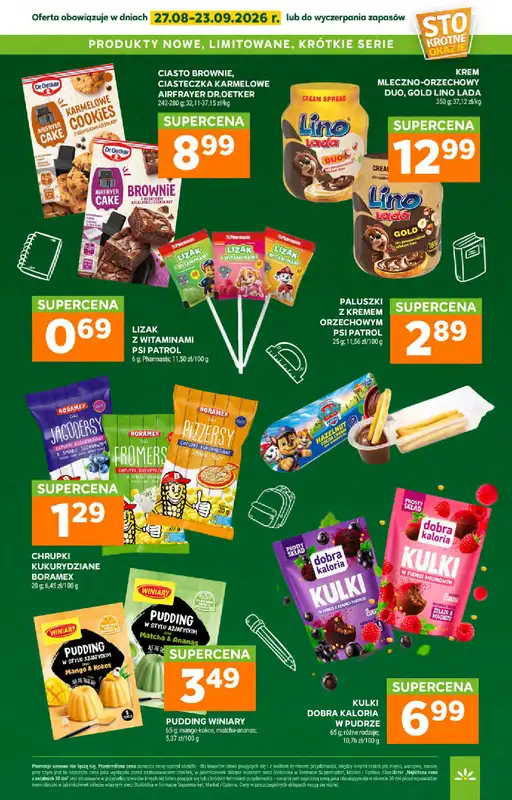 Stokrotka - gazetka promocyjna Gazetka Supermarket od czwartku 27.08 do środy 02.09 - strona 32