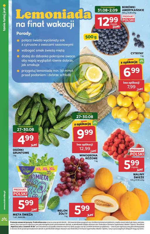 Stokrotka - gazetka promocyjna Gazetka Supermarket od czwartku 27.08 do środy 02.09 - strona 10