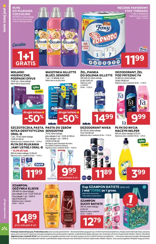 Stokrotka - gazetka promocyjna Gazetka Supermarket od czwartku 27.08 do środy 02.09 - strona 38