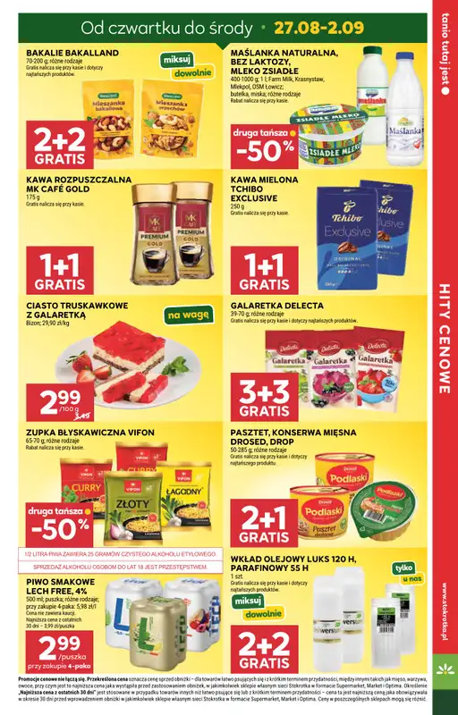 Stokrotka - gazetka promocyjna Gazetka Market od czwartku 27.08 do środy 02.09 - strona 5