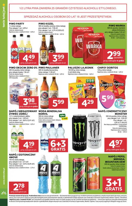 Stokrotka - gazetka promocyjna Gazetka Market od czwartku 27.08 do środy 02.09 - strona 24