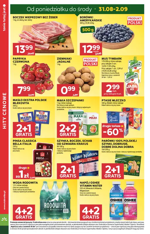 Stokrotka - gazetka promocyjna Gazetka Market od czwartku 27.08 do środy 02.09 - strona 6