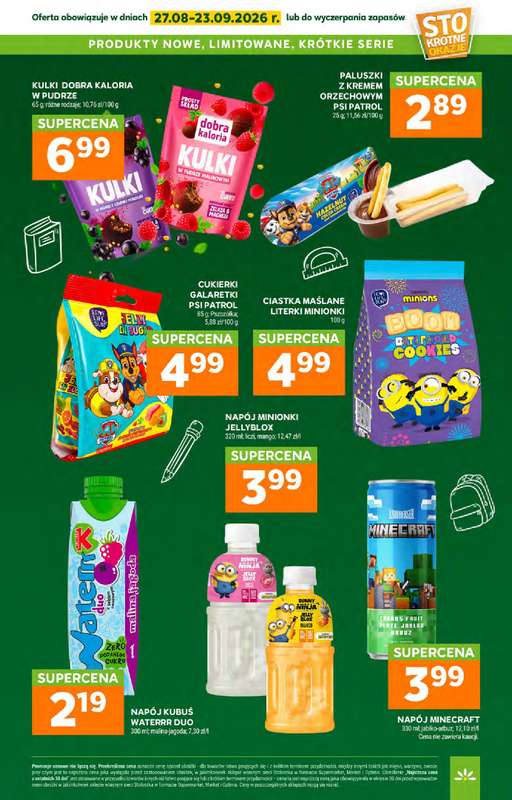 Stokrotka - gazetka promocyjna Gazetka Market od czwartku 27.08 do środy 02.09 - strona 23