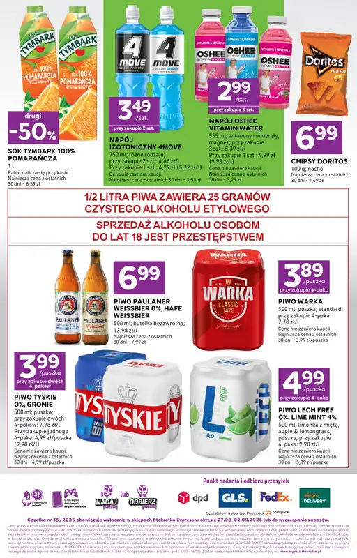 Stokrotka - gazetka promocyjna Gazetka Express od czwartku 27.08 do środy 02.09 - strona 6