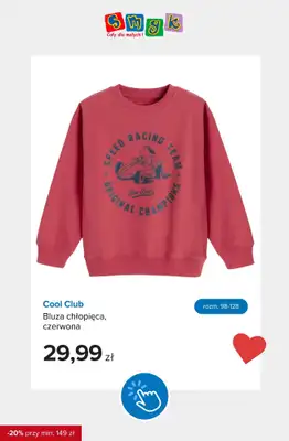 Smyk - gazetka promocyjna Ubrania i buty: -20% przy zakupach za min. 149 zł od środy 26.08 do poniedziałku 31.08 - strona 4