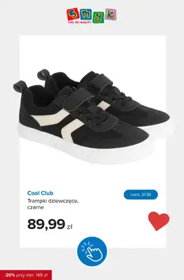 Smyk - gazetka promocyjna Ubrania i buty: -20% przy zakupach za min. 149 zł od środy 26.08 do poniedziałku 31.08 - strona 7