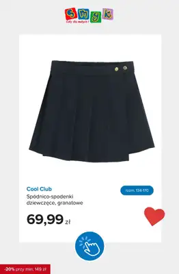 Smyk - gazetka promocyjna Ubrania i buty: -20% przy zakupach za min. 149 zł od środy 26.08 do poniedziałku 31.08 - strona 6