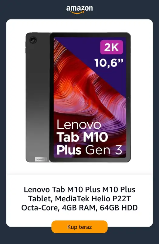 Amazon - gazetka promocyjna Tablety od czwartku 27.08  - strona 2