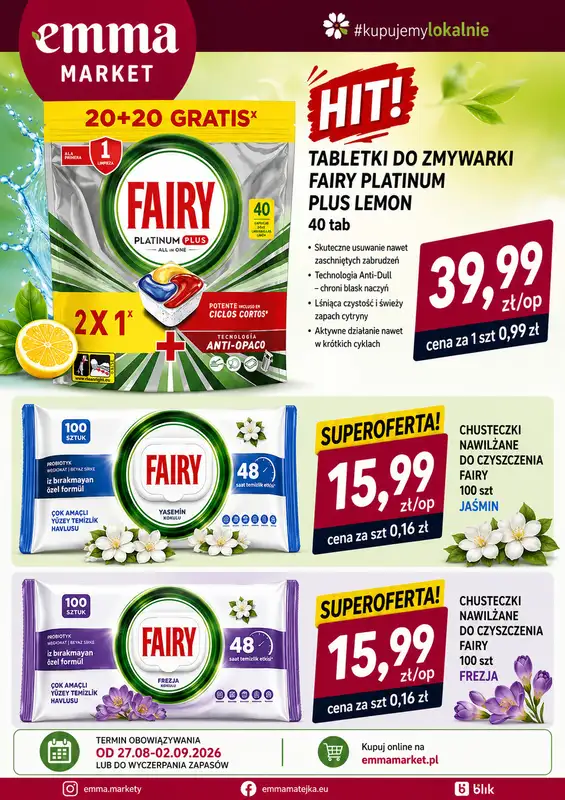 emma MARKET - gazetka promocyjna Plakaty promocyjne od czwartku 27.08 do środy 02.09 - strona 6