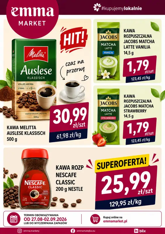 emma MARKET - gazetka promocyjna Plakaty promocyjne od czwartku 27.08 do środy 02.09 - strona 3