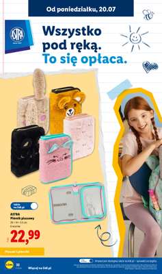 Lidl - gazetka promocyjna Kompletna Wyprawka W Megacenach od wtorku 14.07 do poniedziałku 31.08 - strona 34