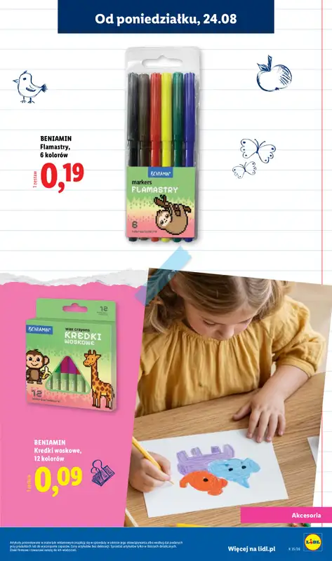 Lidl - gazetka promocyjna Kompletna Wyprawka W Megacenach od wtorku 14.07 do poniedziałku 31.08 - strona 59