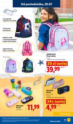 Lidl - gazetka promocyjna Kompletna Wyprawka W Megacenach od wtorku 14.07 do poniedziałku 31.08 - strona 31