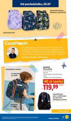 Lidl - gazetka promocyjna Kompletna Wyprawka W Megacenach od wtorku 14.07 do poniedziałku 31.08 - strona 29