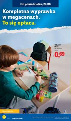 Lidl - gazetka promocyjna Kompletna Wyprawka W Megacenach od wtorku 14.07 do poniedziałku 31.08 - strona 56