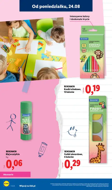 Lidl - gazetka promocyjna Kompletna Wyprawka W Megacenach od wtorku 14.07 do poniedziałku 31.08 - strona 58