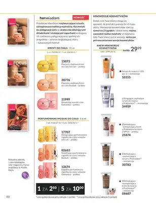 AVON - gazetka promocyjna Katalog Wrzesień 2026 od poniedziałku 31.08 do środy 30.09 - strona 40
