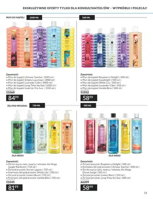 AVON - gazetka promocyjna Katalog Wrzesień 2026 od poniedziałku 31.08 do środy 30.09 - strona 15