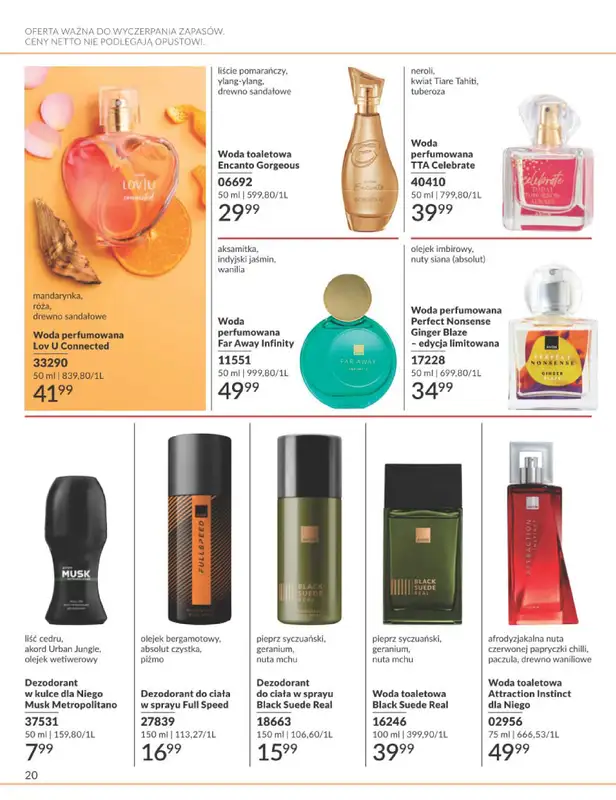 AVON - gazetka promocyjna Katalog Wrzesień 2026 od poniedziałku 31.08 do środy 30.09 - strona 20