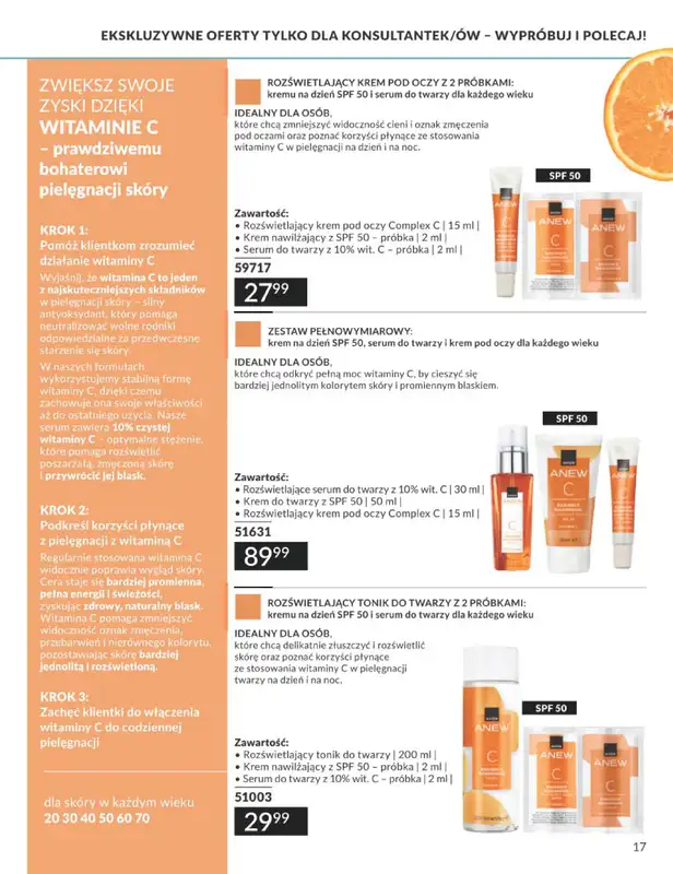 AVON - gazetka promocyjna Katalog Wrzesień 2026 od poniedziałku 31.08 do środy 30.09 - strona 17