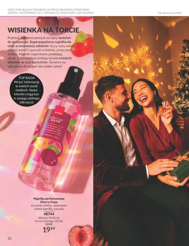 AVON - gazetka promocyjna Katalog Wrzesień 2026 od poniedziałku 31.08 do środy 30.09 - strona 52