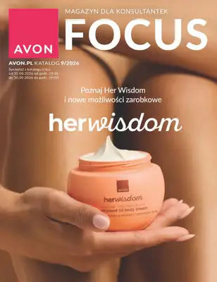 AVON - gazetka promocyjna Katalog Wrzesień 2026 od poniedziałku 31.08 do środy 30.09