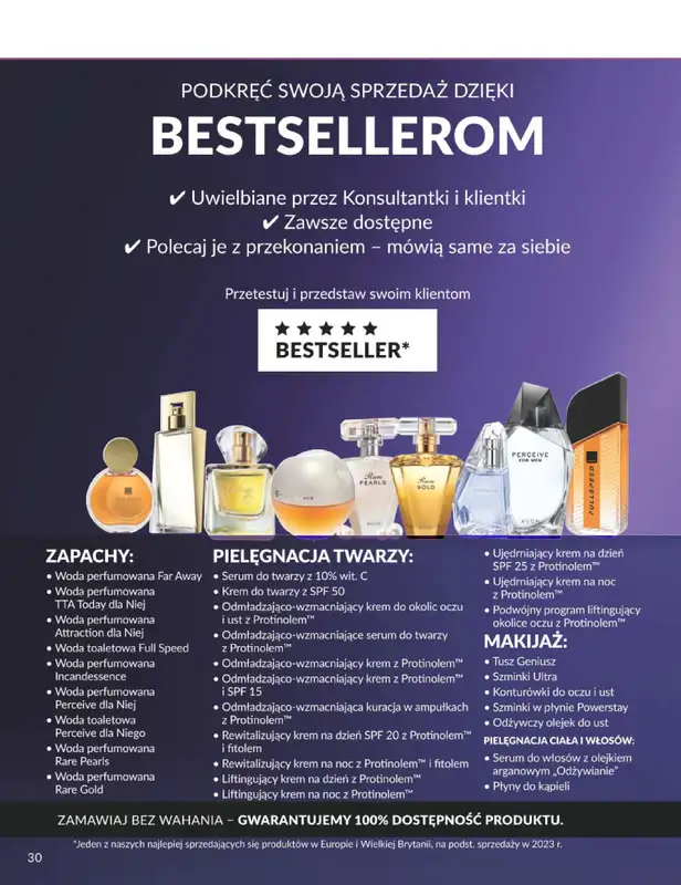 AVON - gazetka promocyjna Katalog Wrzesień 2026 od poniedziałku 31.08 do środy 30.09 - strona 30