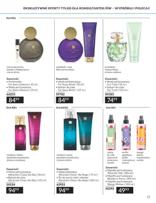 AVON - gazetka promocyjna Katalog Wrzesień 2026 od poniedziałku 31.08 do środy 30.09 - strona 13