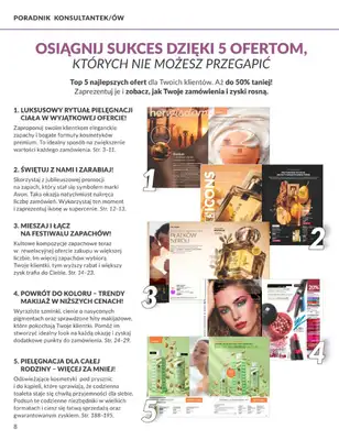 AVON - gazetka promocyjna Katalog Wrzesień 2026 od poniedziałku 31.08 do środy 30.09 - strona 8