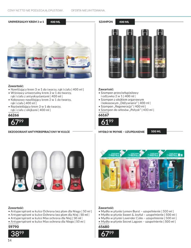 AVON - gazetka promocyjna Katalog Wrzesień 2026 od poniedziałku 31.08 do środy 30.09 - strona 14