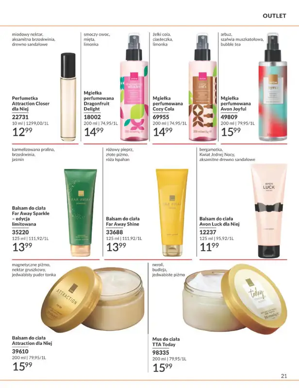 AVON - gazetka promocyjna Katalog Wrzesień 2026 od poniedziałku 31.08 do środy 30.09 - strona 21