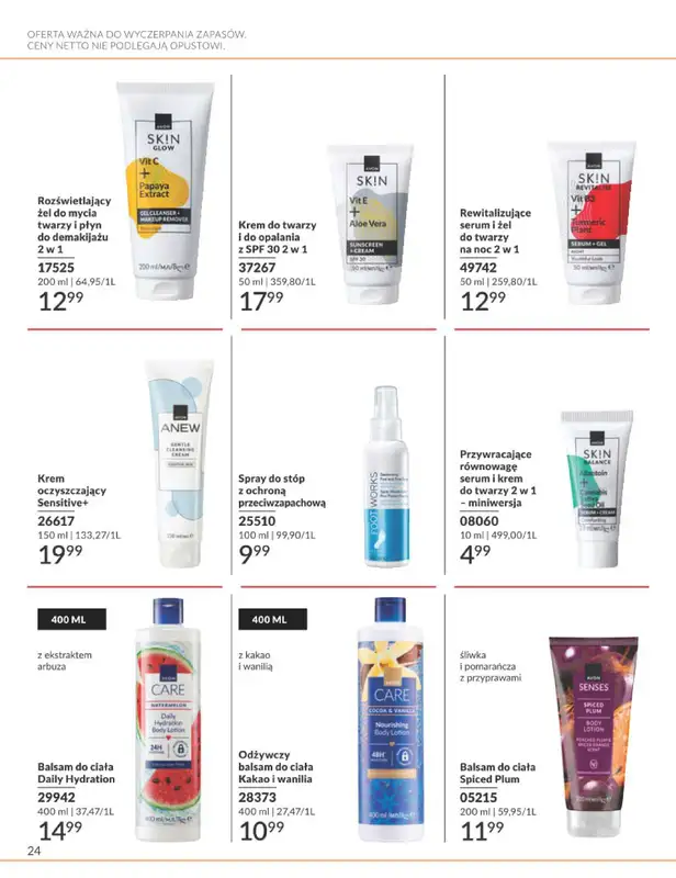 AVON - gazetka promocyjna Katalog Wrzesień 2026 od poniedziałku 31.08 do środy 30.09 - strona 24