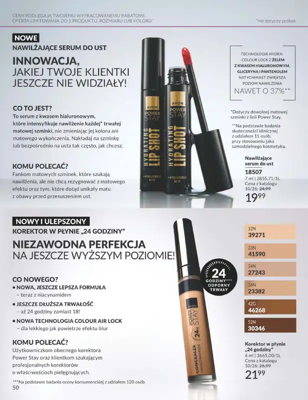 AVON - gazetka promocyjna Katalog Wrzesień 2026 od poniedziałku 31.08 do środy 30.09 - strona 50